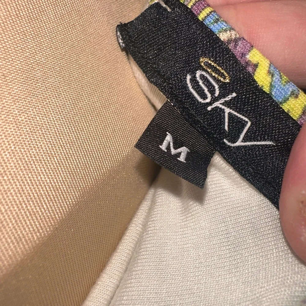 Sky Multicolor Trim Dress with Black Label - Picture 5 of 5